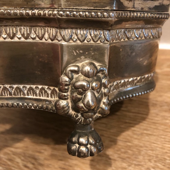 Vintage Trinket Box International Silver Company Silver Plated - Picture 8 of 12